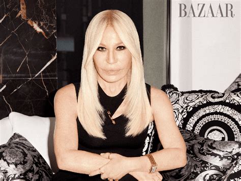 versace donatella intervista|donatella versace comment.